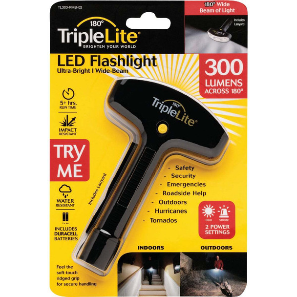 TripleLite 300 Lm.180 Deg LED Flashlight TL300-PMB-02