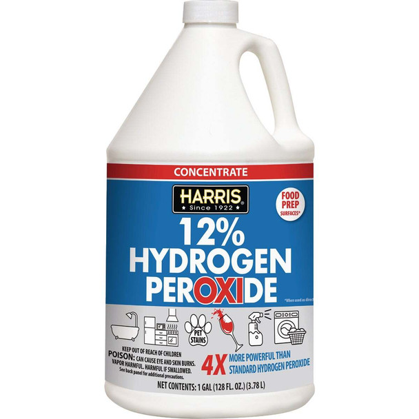 Harris 1 Gal. 12% Hydrogen Peroxide Concentrate HP12-128