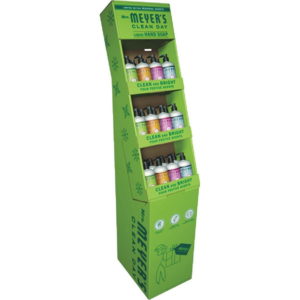 Mrs. Meyer's Holiday Seasonal Floor Display (24-Piece) 12055