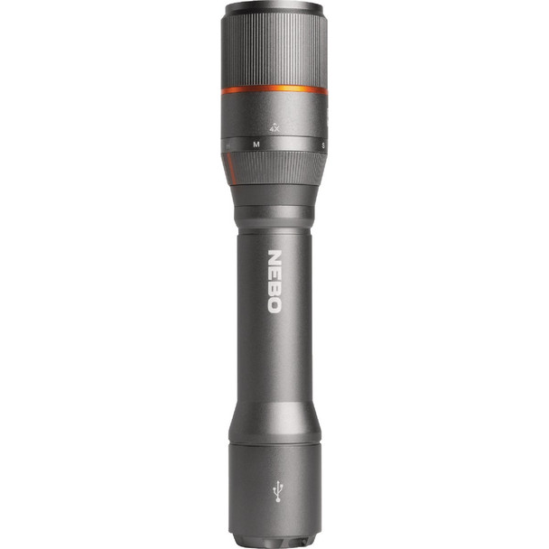 Nebo DaVinci LED Rechargeable Flashlight With Power Bank NEB-FLT-0020