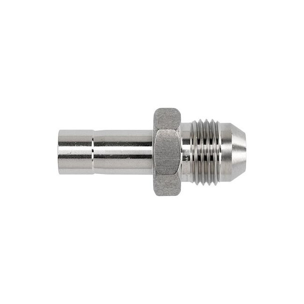 Brennan Industries Strt, SS, Comp. 3/8 in, ORB 1/2 in NS6400-06-06-O-SS