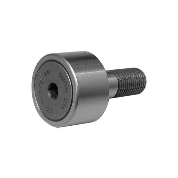 Smith Bearing Cam Follower,Stud,Hex Socket,Unsealed CR-2-1/4-B