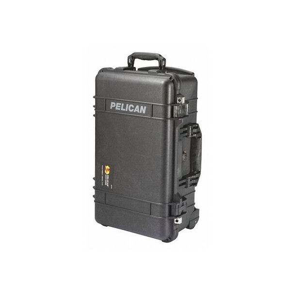 Pelican Black Protective Case, 22"L x 14"W x 9"D 1510TP