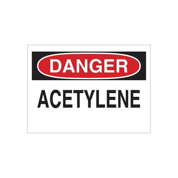Manufacturer Varies Danger Sign, 7 in H, 10 in W, English, 35FX70 35FX70