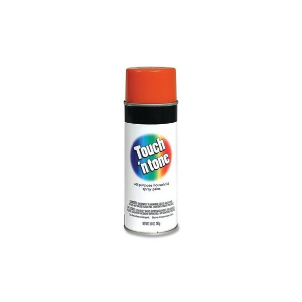 Touch 'n Tone Spray Paint, 10 oz, Gloss Orange