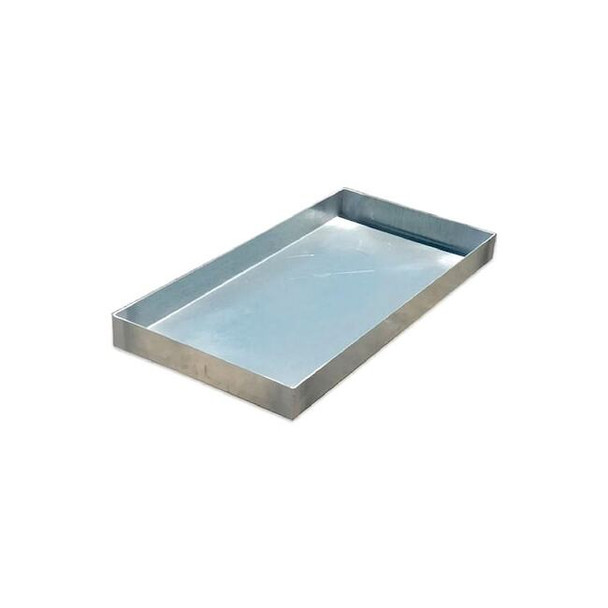 Denios Spill Tray, Silver, Rectangle, 11 gal K31-1120