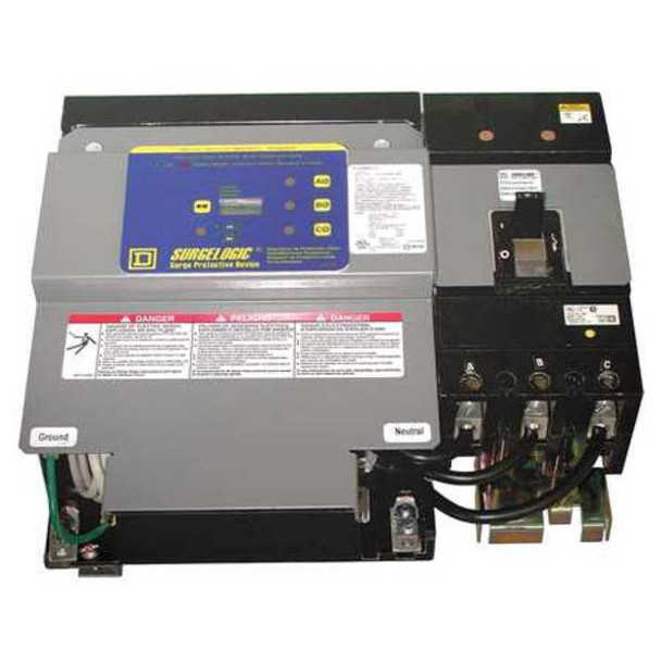 Surge Protection Device, 3 Phase, 277/480V AC, 3 Poles, 4 Wires, 240kA