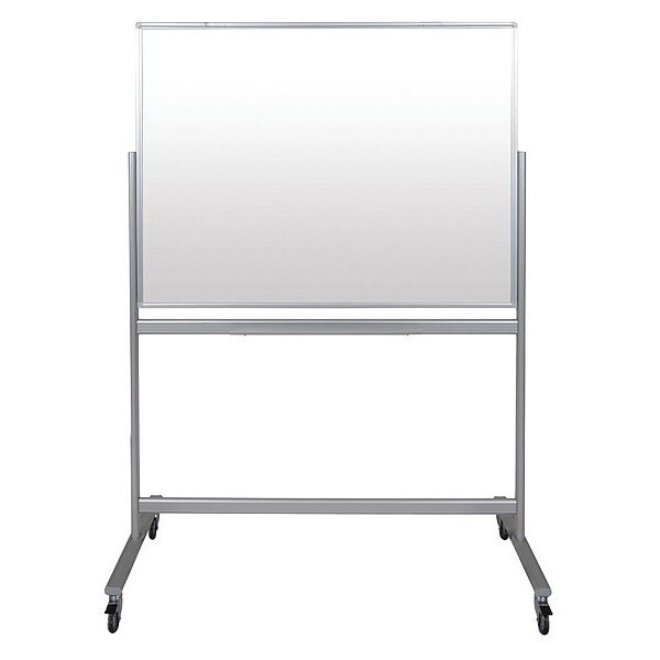 Luxor Glass Dry Erase Board, Magnetic Reversible MMGB4836