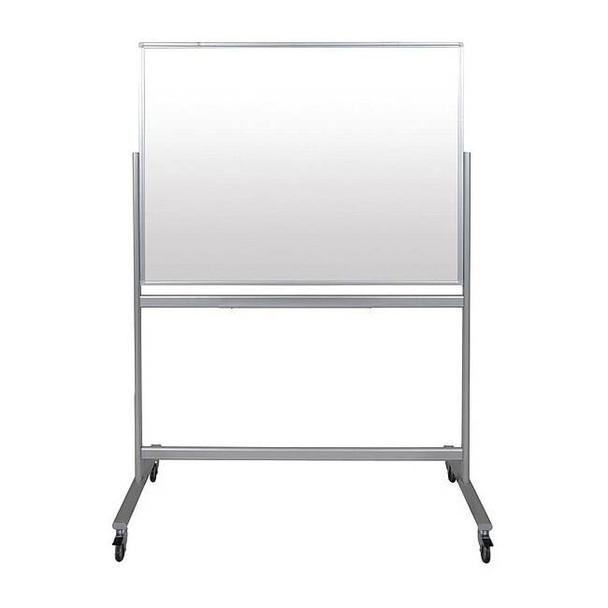 Luxor Glass Dry Erase Board, Magnetic Reversible MMGB4836