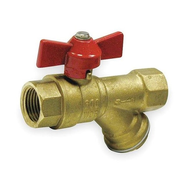 Manufacturer Varies Ball Valve,Brass,3/4 In NPT F x F 1PYZ1