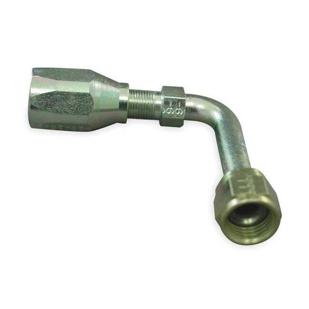 Eaton Aeroquip Fitting,Elbow,1/2 In Hose,7/8-14 JIC 190295-10S