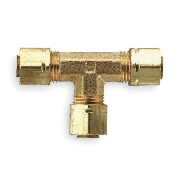 Parker 3/8" x 1/4" x 1/4" Compression-Align Union Tee 10PK 164CA-6-4-4