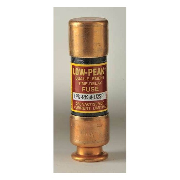 UL Class Fuse, RK1 Class, Time-Delay, 4.50A, 250V AC, Non-Indicating