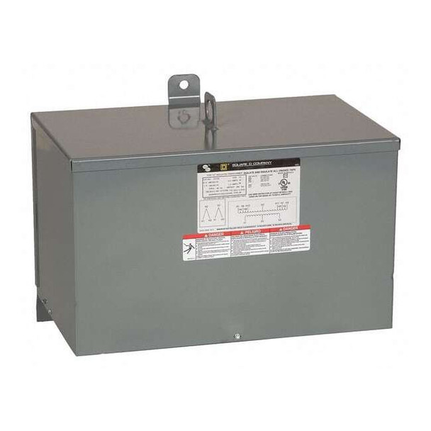 Square D General Purpose Transformer, 6 kVA, NEMA 3R, 240V AC, 480V AC 6T5F