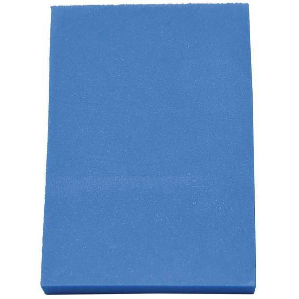 Foam Sheet, Crosslink, 24 in W, 48 in L, 1/4 in Thick, Blue