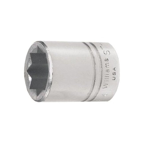 1/2" Drive, 11/16" SAE Socket, 8 Points, Standard 1/2"D,8Pt,11/16