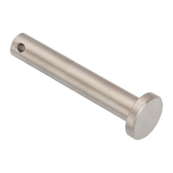 Precision Clevis Pin, 11 mm Dia, Stainless Steel, 1 PK
