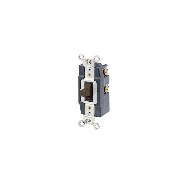 Leviton Wall Switch, 2 hp, Toggle, 30 A, Brown 1262