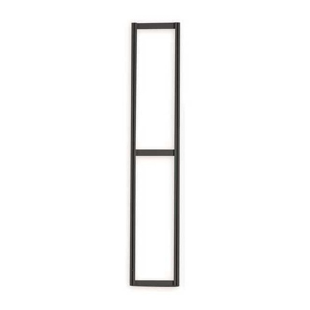Quantum Storage Systems Tip Out Bin,Wall Frame,W24 In,H70 In,Blk QTF70
