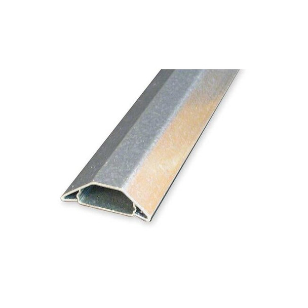 Cover Plate Raceway, 2600 Series, 1 Channel, 2-1/4 in W, 3/4 in H, 10 ft L, Gray