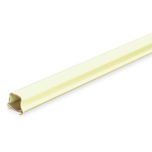 Cover Plate Raceway, 700 Series, 1 Channel, 3/4 in W, 11/16 in H, 10 ft L, Ivory