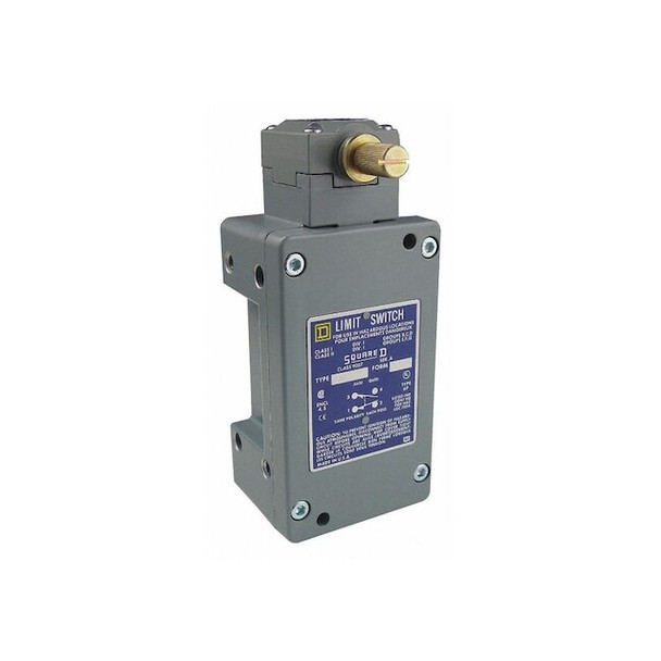 Telemecanique Sensors Limit Switch, NC-NO, Form Z, 10A at 600V AC 9007CR53A2