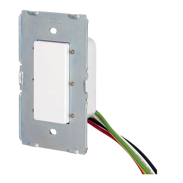 Hubbell Wall Switch, Touch, 8 A, White WSS1277