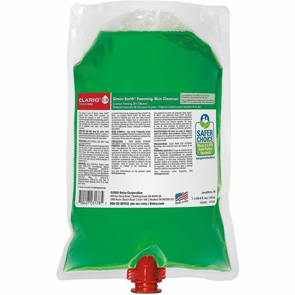 Green Earth  Skin Cleanser Refill 781H200CT
