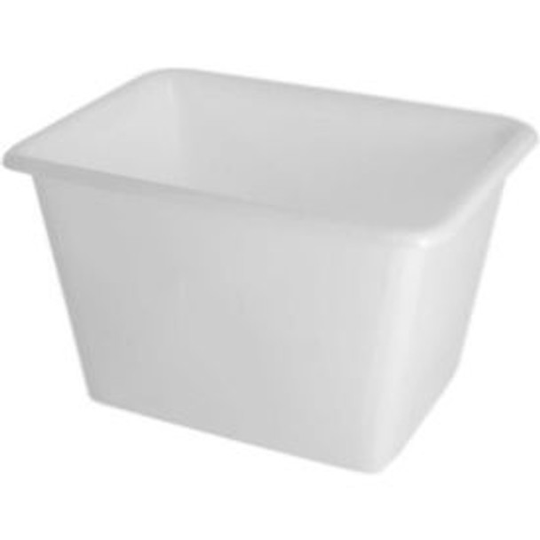 Global Industrial Bulk Tub 6 Bushel 32-1/4""L x 23-1/4""W x 20""H Off-White