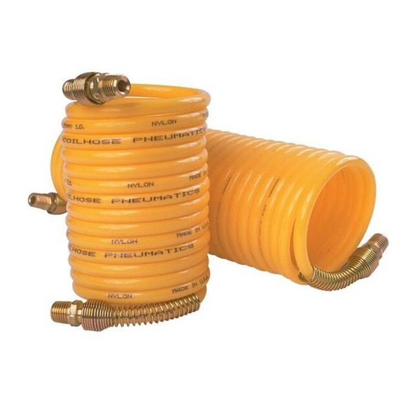 Coiled Air Hose, 12', 1/Each
