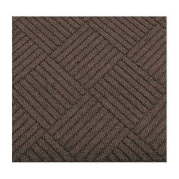 Condor Entrance Mat, Polypropylene, 3/8 in Thick, Brown, 2 ft W x 3 ft L 6NTF1