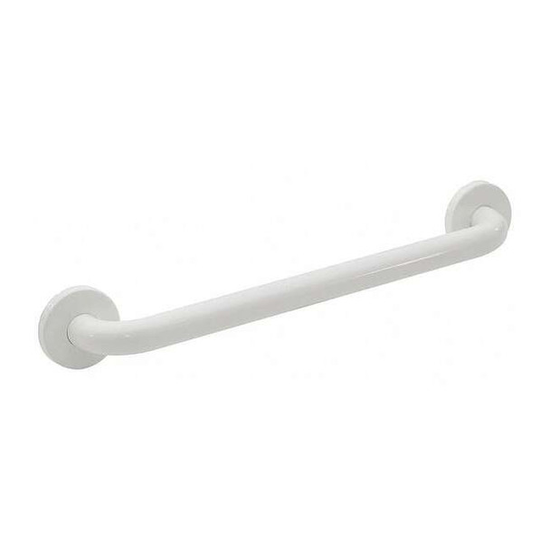 Polyester Painted Premium Grab Bar, 36" L, Stainless Steel, Polyester Painted