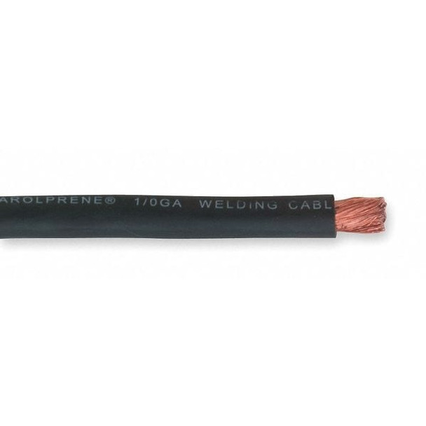 Carol WeldingCable,EPDM,2AWG,600V,Black,100ft 01776.82.01