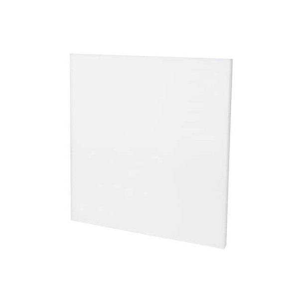 White Polypropylene Sheet Stock 48" L x 48" W x 0.125" Thick
