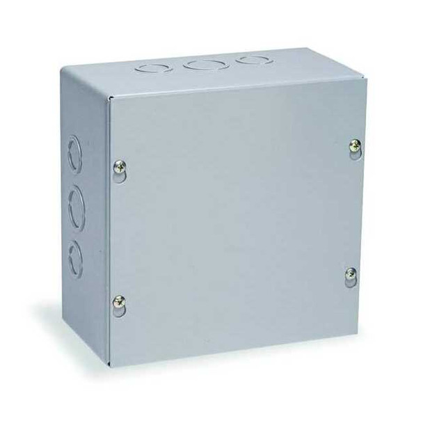 Captive Screws Electrical Enclosures, 24 in H, 8 in D, 24 in W, 1, Steel