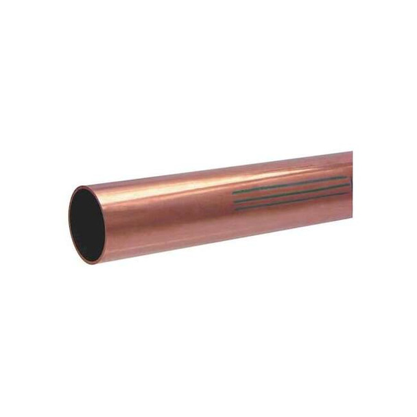 Streamline Straight Tubing, 1/2 in Outside Dia, 10 ft Length, K KH03010