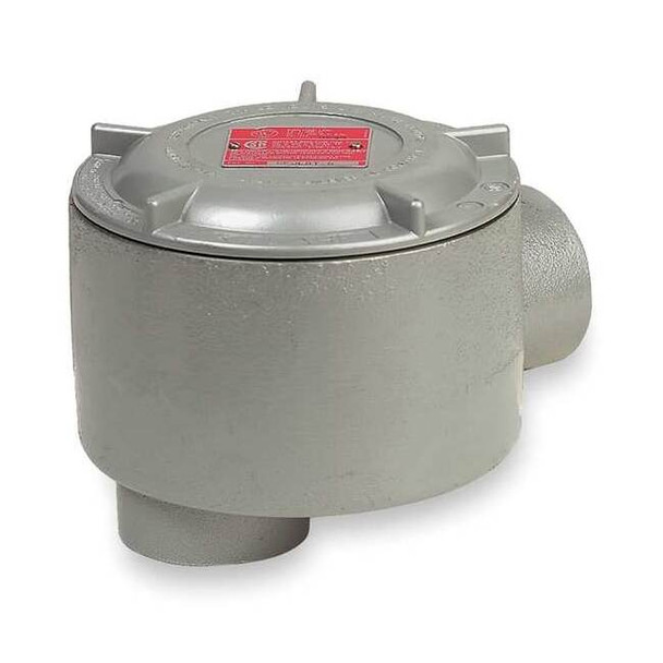 Hubbell Killark Conduit Outlet Body,Alum,Trd Sz 1/2in GECLBT-1