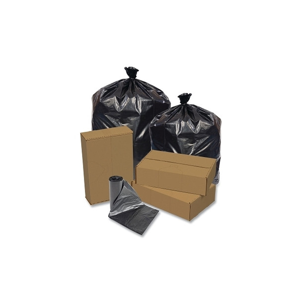 ECO Strong™ Can Liner, 55 gal Brute, 1.2 mil, 41 in W x 54 in H, Black