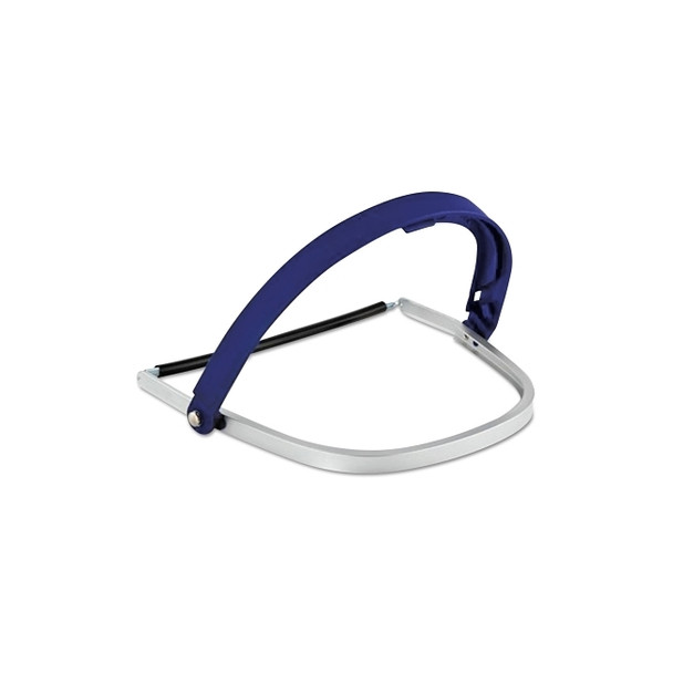 Headgear For Hard Hat H24M, Aluminum, Blue