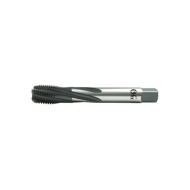 Spiral Flute Tap, 1-3/8"-12, Modified Bottoming, UNF, 5 Flutes, Oxide