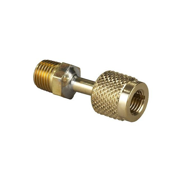 Yellow Jacket Quick Coupler,180 Deg,8 1/4 in L,Bronze 19116