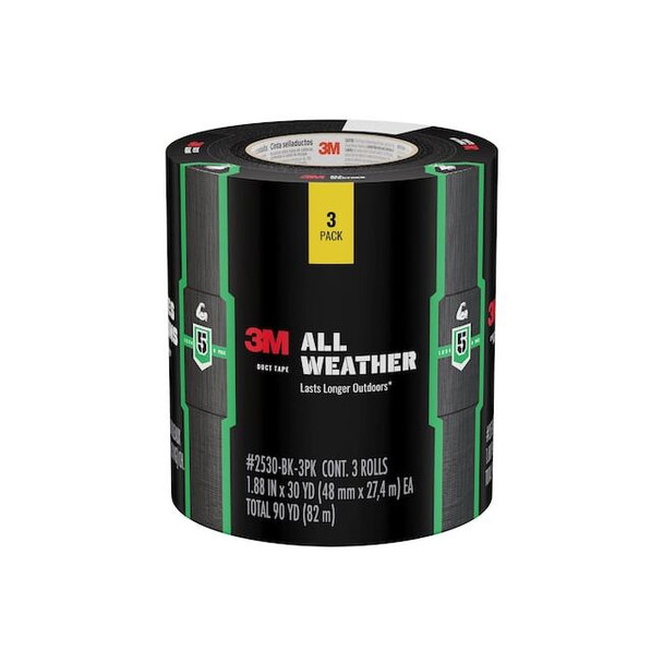 3m DuctTape,Gray,30ydL,1-7/8inW,PK3 46951