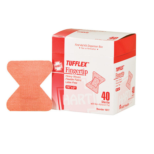 HART Health® Tufflex™ Heavy Woven Elastic Adhesive Bandage, Fingertip, 40/Box