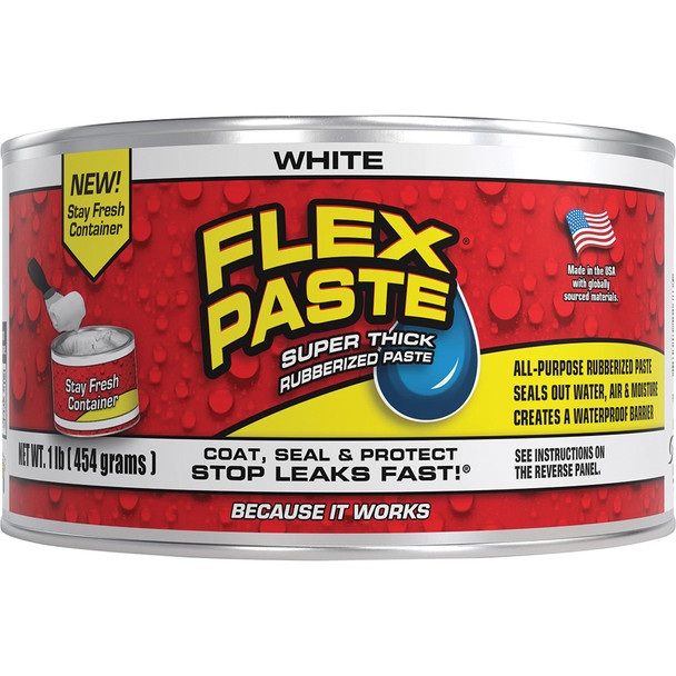 Flex Paste White 1 lb PFSWHTR16
