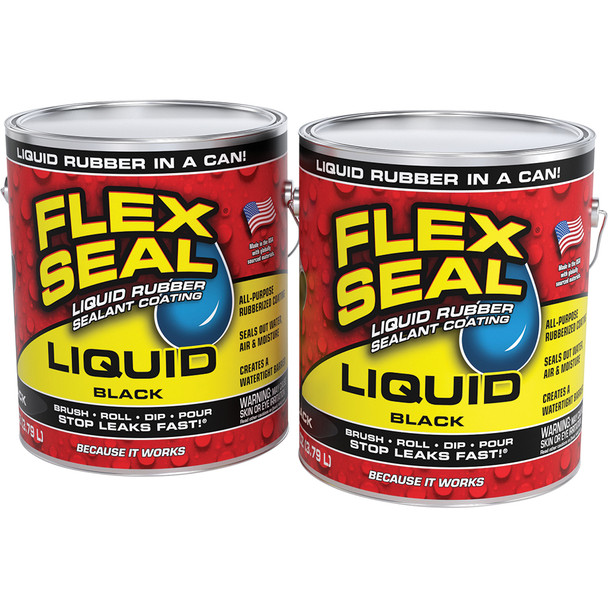 Flex Seal Liquid Black 1 Gallon US855BLK01-2