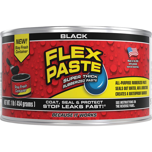Flex Paste Black 1 lb PFSBLKR16
