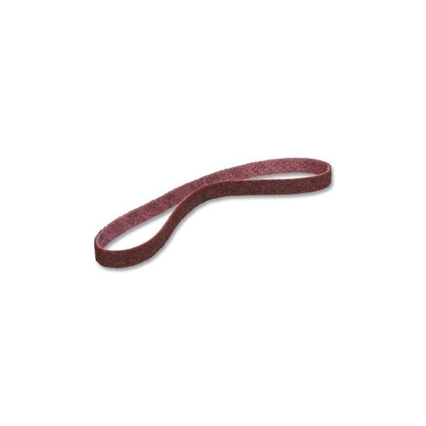 Surface Conditioning Belt, 1/2 in x 24 in, Medium, Maroon