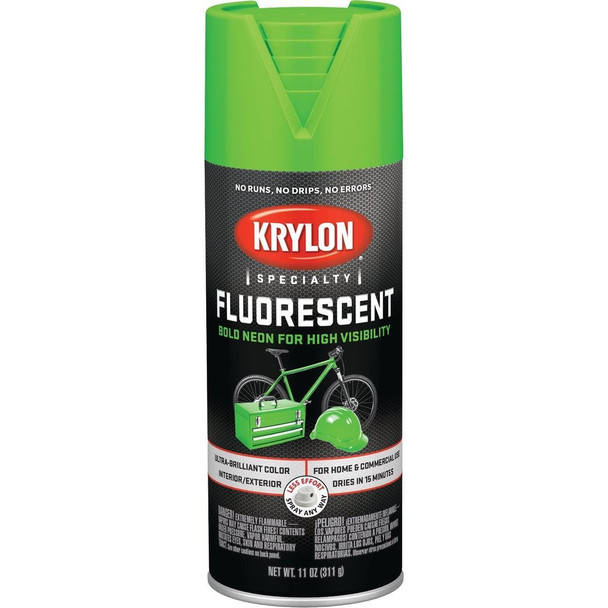 K03106888 Krylon 11 Oz. Fluorescent Spray Paint, Green