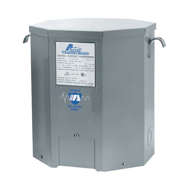 Low Voltage Distribution Transformer, 10 kVA, NEMA 3R, 120/240V AC, 240/480V AC