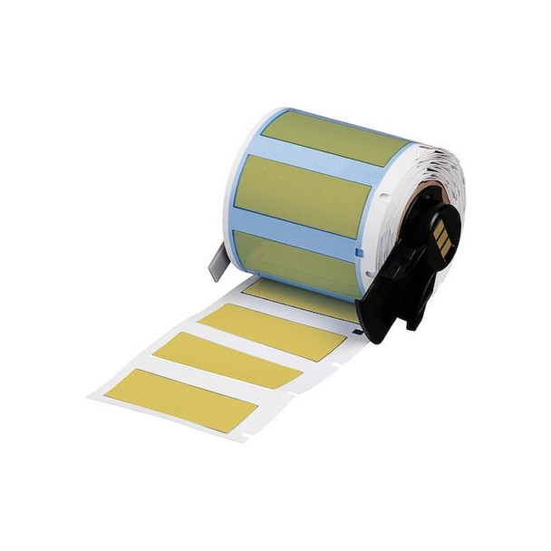 Brady SleeveLabel,Yellow,Polyolefin,1-3/4inW M6-375-175-342-YL